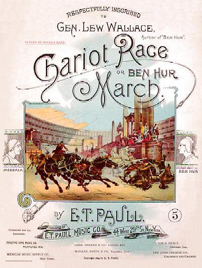 ben hur chariot race cover